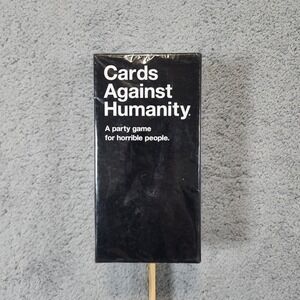 Cards Against Humanity Party Game Adult OS Black New Sealed Dark Humor Satire